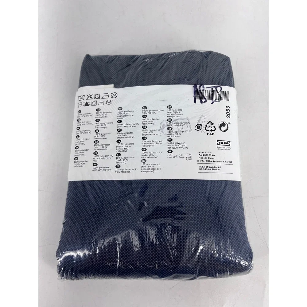IKEA FROSON Outdoor Chair Pad Cover Dark Blue 24x17 303.918.27 New